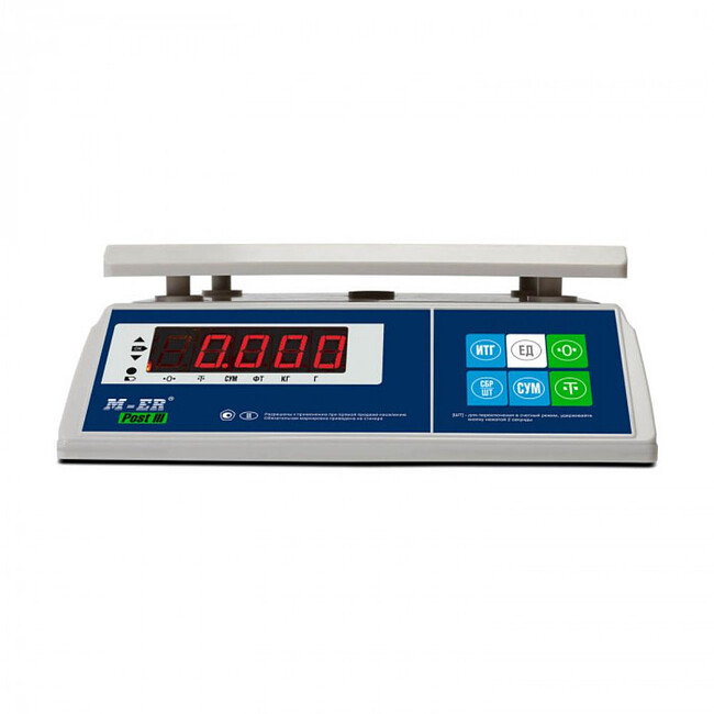 Весы торговые Mertech M-ER 326 AFU-6.1 LED (3736)