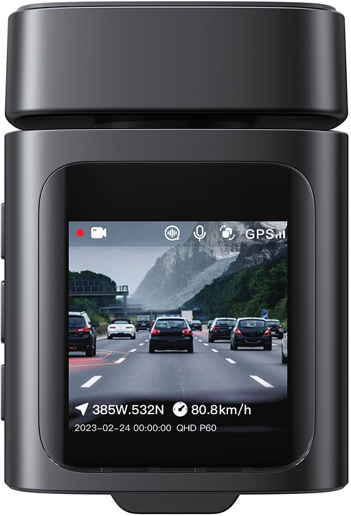 Автомобильный видеорегистратор Baseus Dash Cam 4K BS-CM035 Cosmic Black (C0119804)