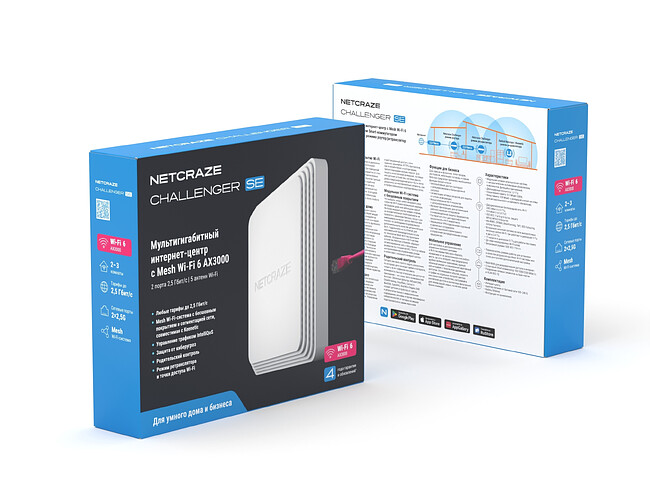 Маршрутизатор Netcraze Challenger SE (NC-3911)