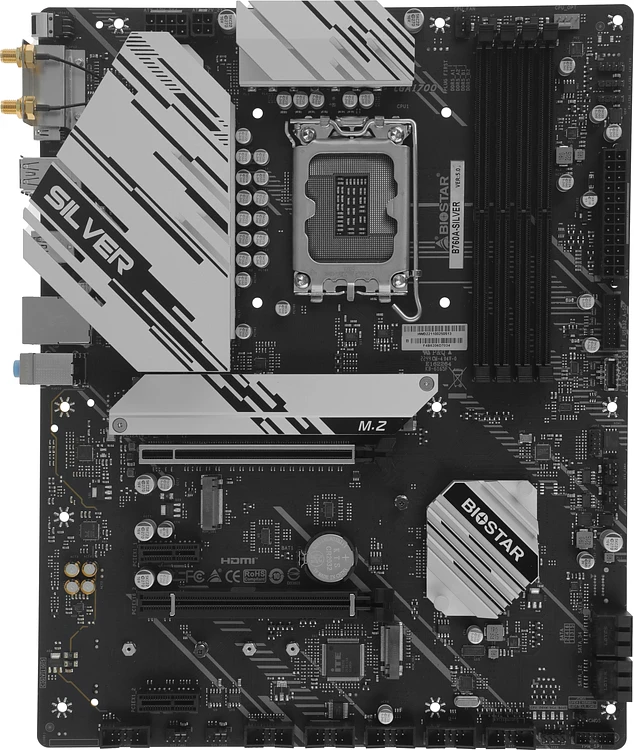 Материнская плата Biostar B760A-Silver DDR5