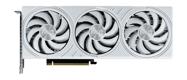 Видеокарта Palit GeForce RTX 5070 White OC 12Gb GDDR7 (NE75070U19K9-GB2050W)