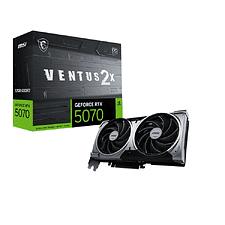 Видеокарта MSI GeForce RTX 5070 Ventus 2X OC 12GB GDDR7 (912-V532-003)