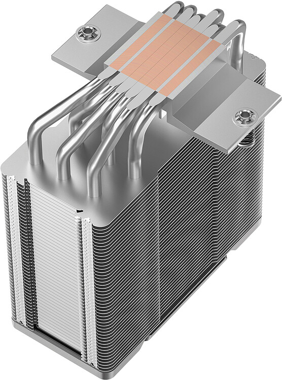 Кулер для процессора DeepCool AG600 WH белый (R-AG600-WHNPMG2-G)