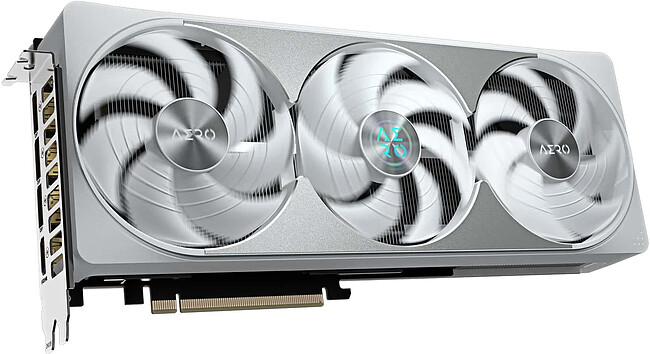 Видеокарта Gigabyte GeForce RTX 5080 Aero OC SFF 16G GDDR7 (GV-N5080AERO OC-16GD)