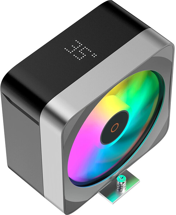 Кулер для процессора Ocypus Delta A40 EX BK Digital черный (Delta-A40-BK1NAWD00E-GL)