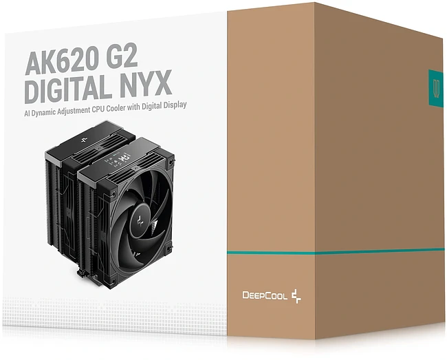 Кулер для процессора DeepCool AK620 G2 Digital NYX черный (R-AK620G2-BKNNMN-GJD-1)