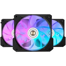 Кулер для корпуса Alseye i12B-K3 Black