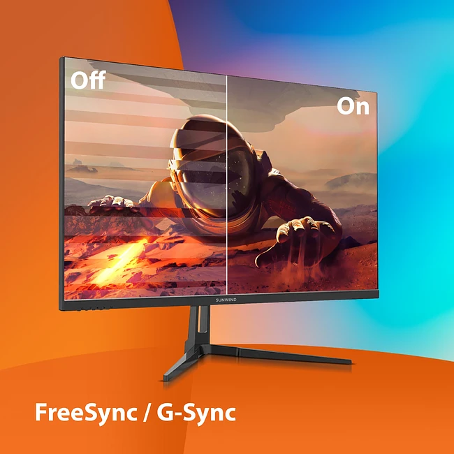 Монитор SunWind SM-25FI401 черный