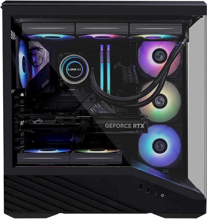 Корпус Lian Li Vector V100 E-ATX без БП черный  (G99.V100X.01)