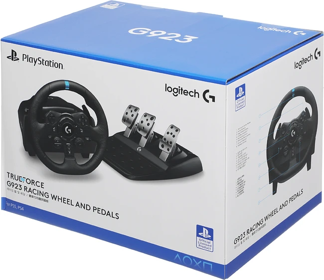 Руль Logitech G923 черный (941-000165)