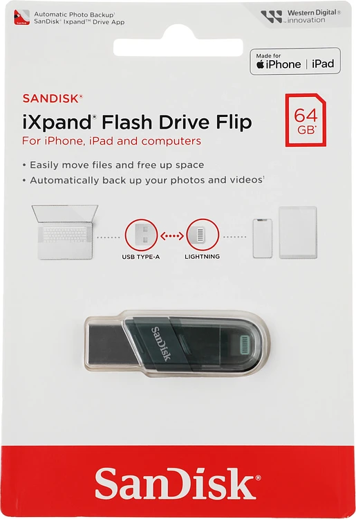 USB Flash-накопитель SanDisk SDIX90N-064G-GN6NN 64GB