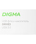 USB Flash-накопитель Digma Drive3 32Gb серебристый (DGFUM032A30SR)