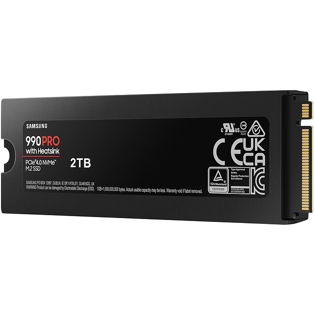 SSD диск Samsung 990 Pro 2Tb (MZ-V9P2T0CW)