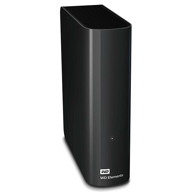 Внешний накопитель WD Elements Desktop 16TB (WDBWLG0160HBK)