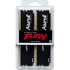 Оперативная память Kingston Fury Beast DDR5 2x8GB 5600MHz (KF556C36BBEK2-16)