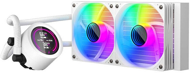 Система жидкостного охлаждения для процессора 1stPlayer TS4 240 White (TS4-240-WH)