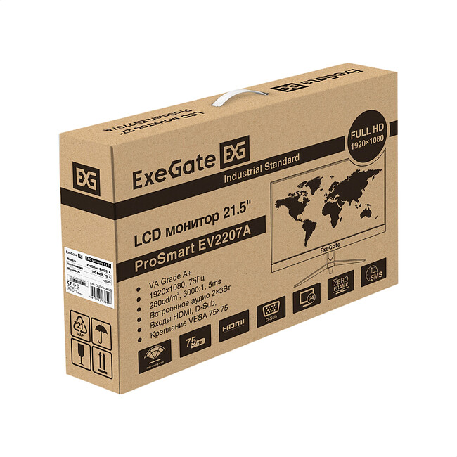 Монитор ExeGate ProSmart EV2207A (EX294343RUS)