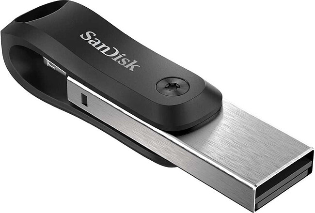 USB Flash-накопитель SanDisk iXpand GO 128Gb (SDIX60N-128G-GN6NE)
