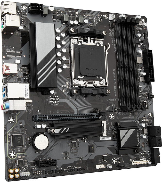 Материнская плата GigaByte A620M Gaming X rev. 1.1