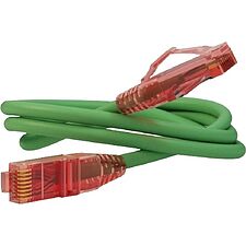 Патч-корд Hyperline PC-LPM-UTP-RJ45-RJ45-C5e-0.15M-LSZH-GN зеленый