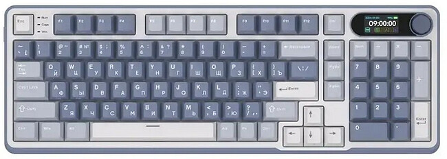 Клавиатура Royal Kludge RK-S98 Cream switch/Ocean Blue