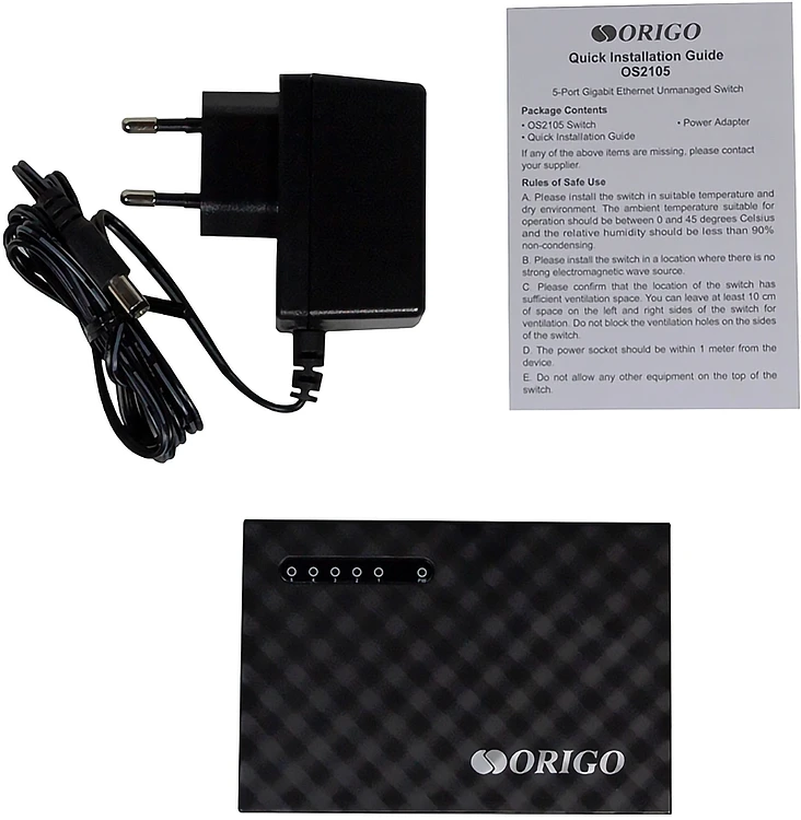 Коммутатор Origo OS2105/A1A