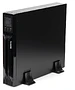 Источник бесперебойного питания Бастион Rapan 1000-RACK-IN-2X9 черный (8936)