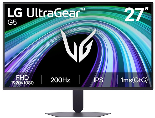 Монитор LG UltraGear 27G523B-B черный