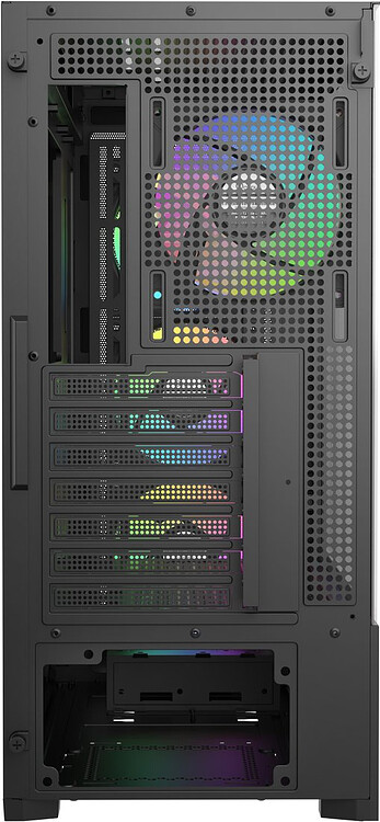 Корпус Ocypus Delta C70 BK ARGB без БП черный (Delta-C70-BKG400XX-GL)