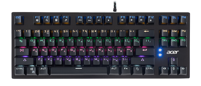 Клавиатура Acer OKW126 черный (ZL.KBDEE.00G)