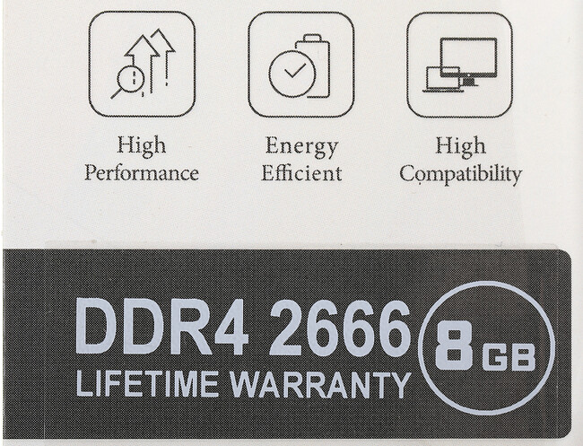 Оперативная память AGI 8GB DDR4 DIMM PC4-21300 Bulk (AGI266608UD138)
