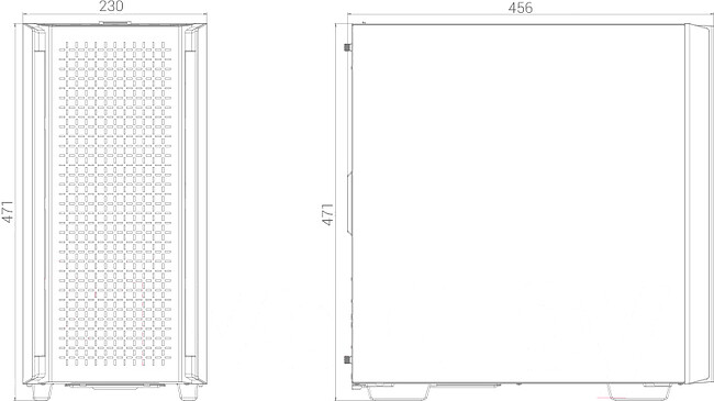 Корпус DeepCool CK560 Black (R-CK560-BKAAE4-G-1)