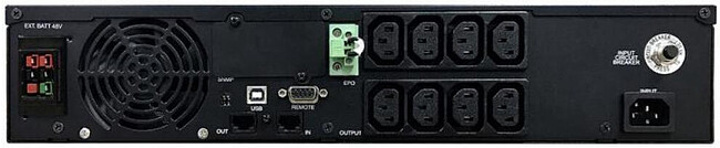 Источник бесперебойного питания Powercom Smart Rack&Tower LCD (SRT-1500A)