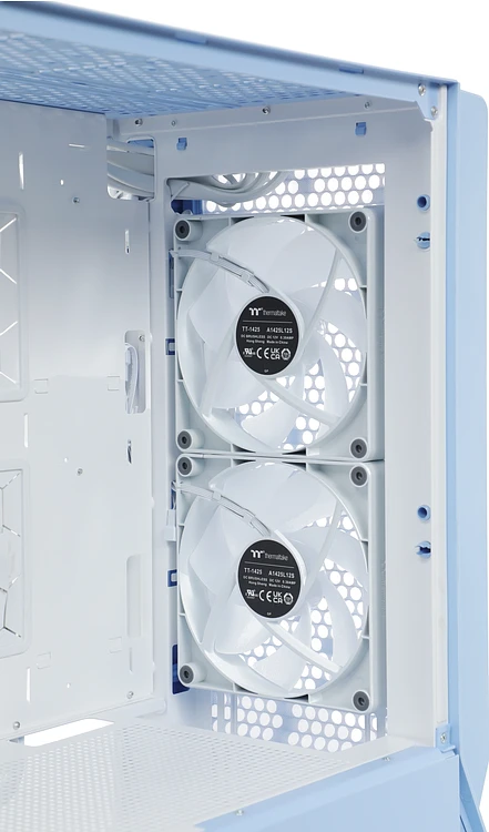 Корпус Thermaltake Ceres 330 TG ARGB Hydrangea Blue E-ATX без БП (CA-1Y2-00MFWN-00)