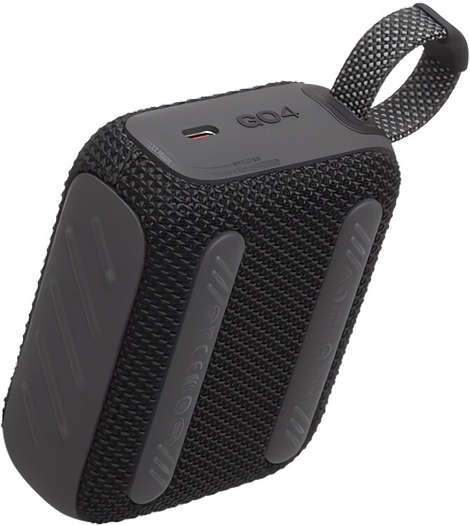 Беспроводная колонка JBL Go 4 Black (JBLGO4BLK)
