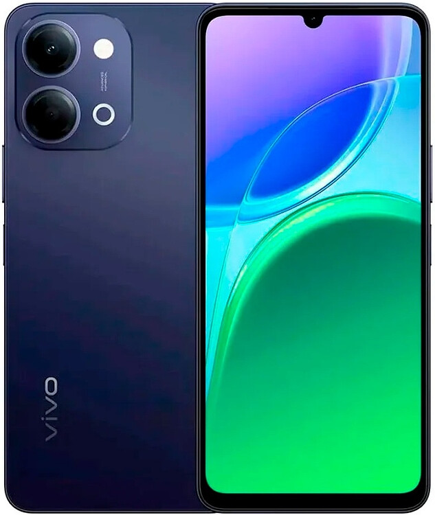 Смартфон Vivo Y11d 4GB/256GB Black (V2555)