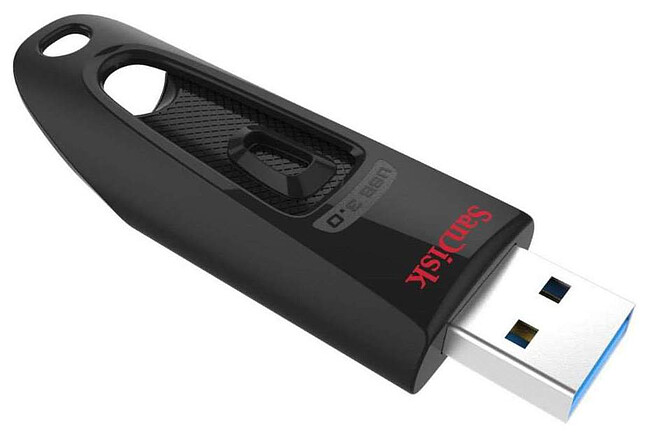 USB Flash-накопитель SanDisk Ultra USB 3.0 64GB Black (SDCZ48-064G-U46)