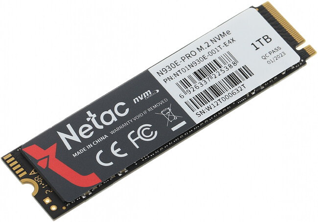 SSD диск Netac N930E PRO 1TB (NT01N930E-001T-E4X)