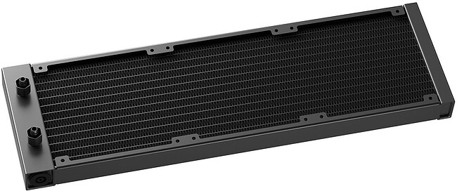 Система жидкостного охлаждения для процессора DeepCool Spartacus 360 черный (R-SPT360-BKDSMP-G-1) + термопаста DeepCool DS9 3.5г (R-DS9-GY035C-G)