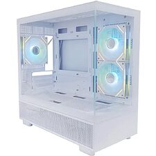 Корпус 1stPlayer Mi5 без БП White (Mi5-WH-2FC7R-W-1FC7-W)
