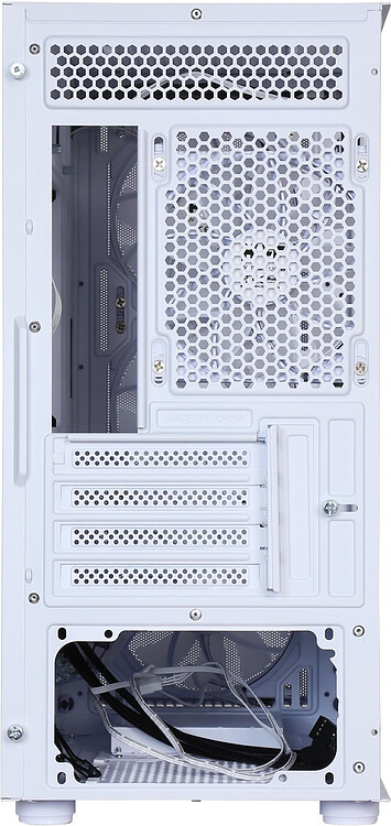 Корпус HAFF Flash MATX без БП White