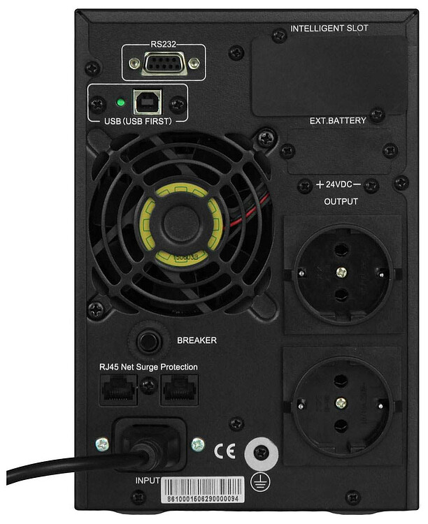 Источник бесперебойного питания PowerMan Online 1000 Plus (6121943)