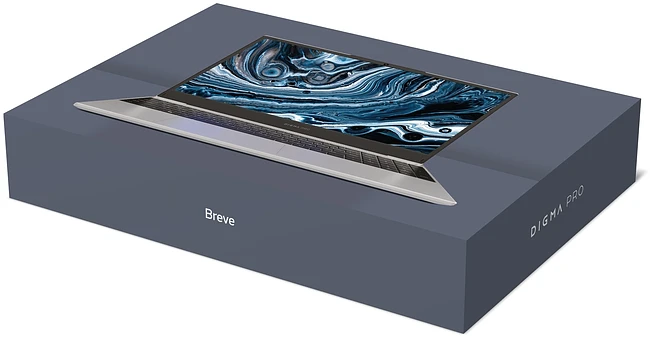 Ноутбук Digma Pro Breve Silver (DN15R5-ADXW09)