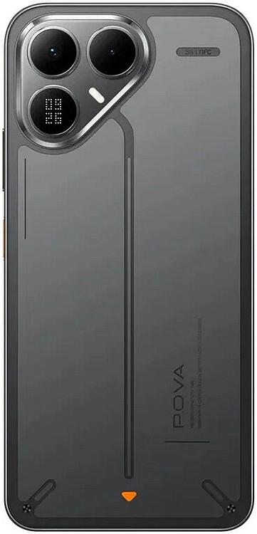 Смартфон Tecno Pova 8 5G 8GB/128GB Graphite Black (LK6)