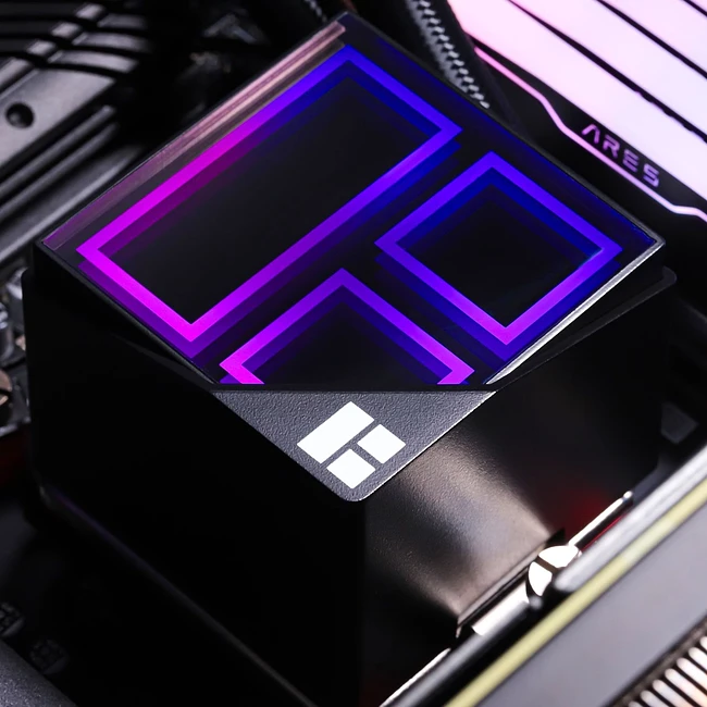 Система жидкостного охлаждения для процессора Thermalright Frozen Infinity 360 ARGB черный (F-INFINITY-360-BL)