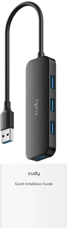 USB-хаб Cudy UH40A