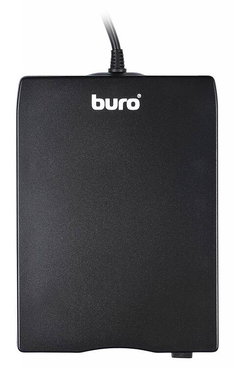 Дисковод Buro BUM-USB FDD черный