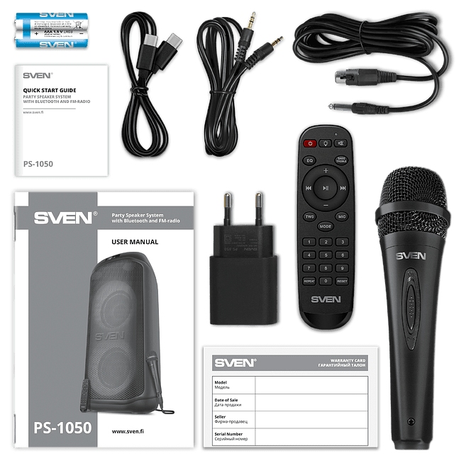 Колонка для вечеринок Sven PS-1050 (SV-022907)