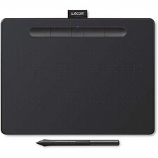 Графический планшет Wacom Intuos M USB черный (CTL-6100K-B)