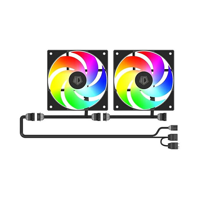 Корпус ID-Cooling View 500 ARGB без БП черный